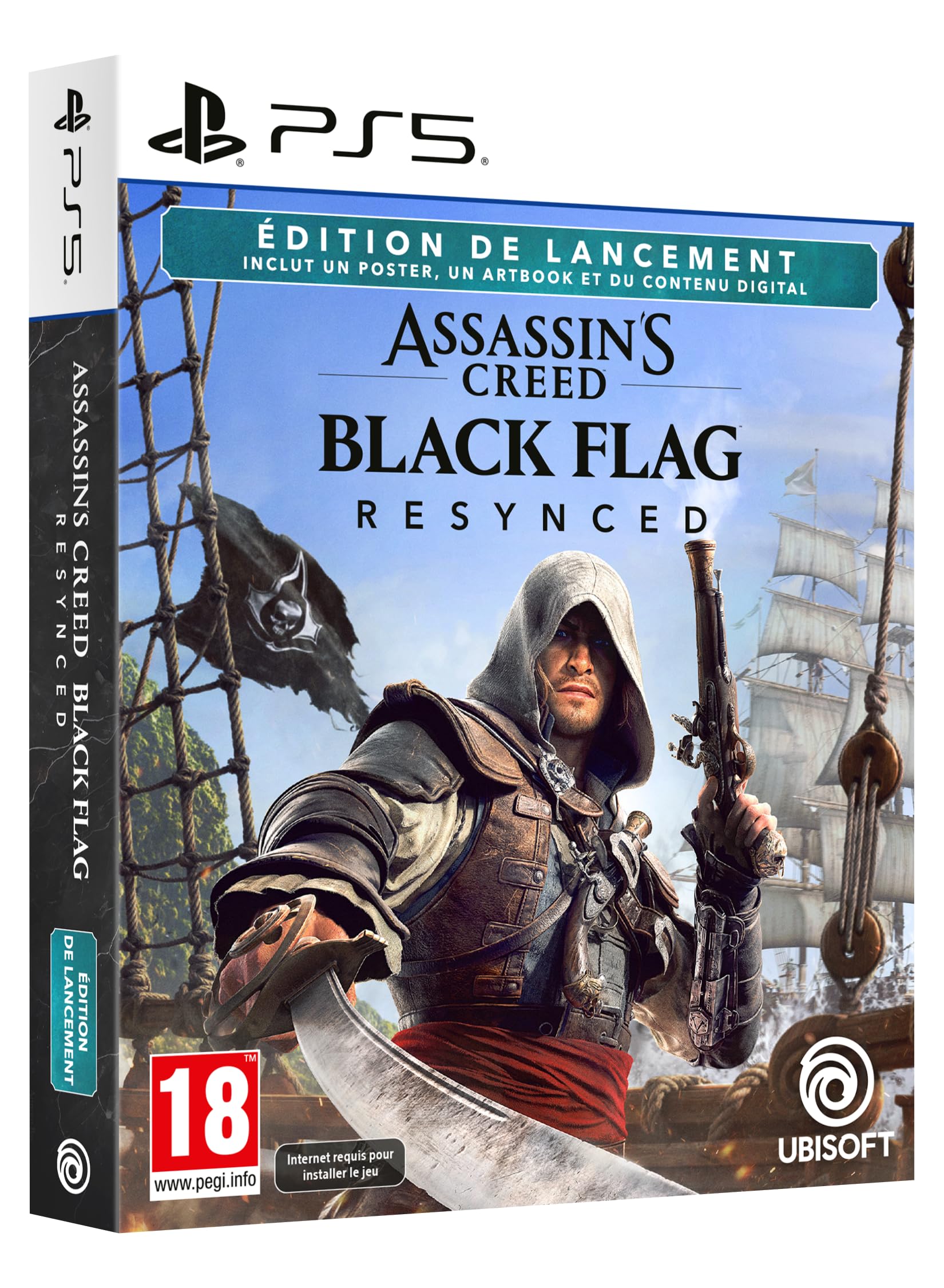 Assassin's Creed Black Flag Resynced Edition de Lancement (PS5)