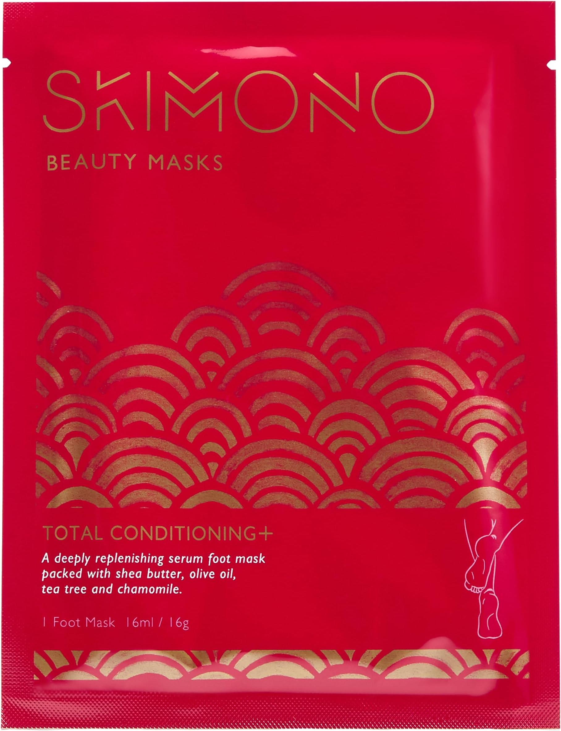 Moisturising Foot Mask Socks (1 Pair) Moisturising Socks Treatment to Revitalise Dry Skin, Cracked Heels & Hard Skin - At Home Foot Care Mask