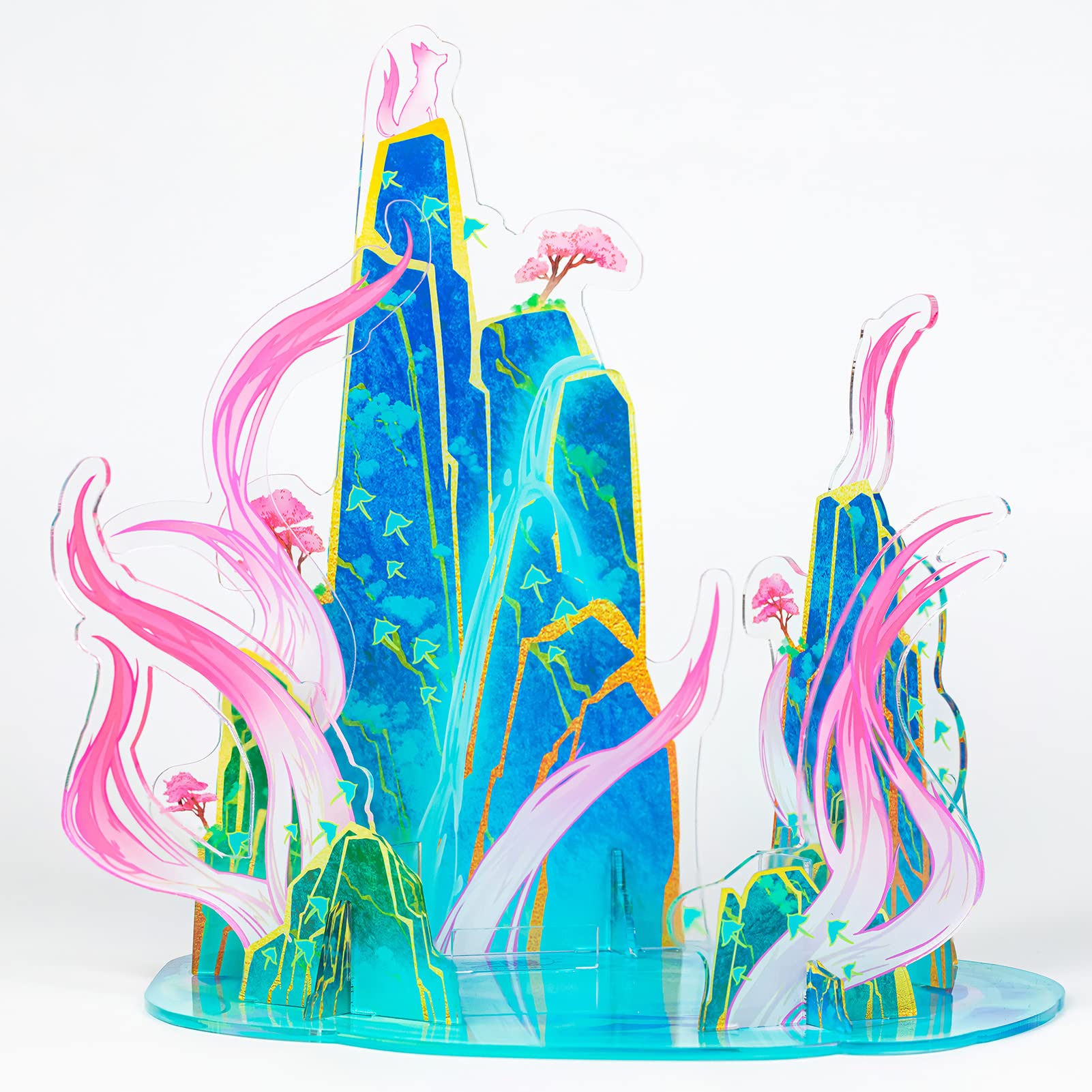 Amazon.com: MU 3D Fairy Foxlady Garden Palace Base Holder, DIY Jigsaw Metal  Puzzle Bracket for Adult, Model Miniature Home Decor Birthday Gift : Toys &  Games