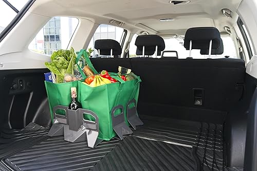 Miniatura 5 de Stayhold Kit organizador de coche con 2 pequeños forros de goma para maletero de coche