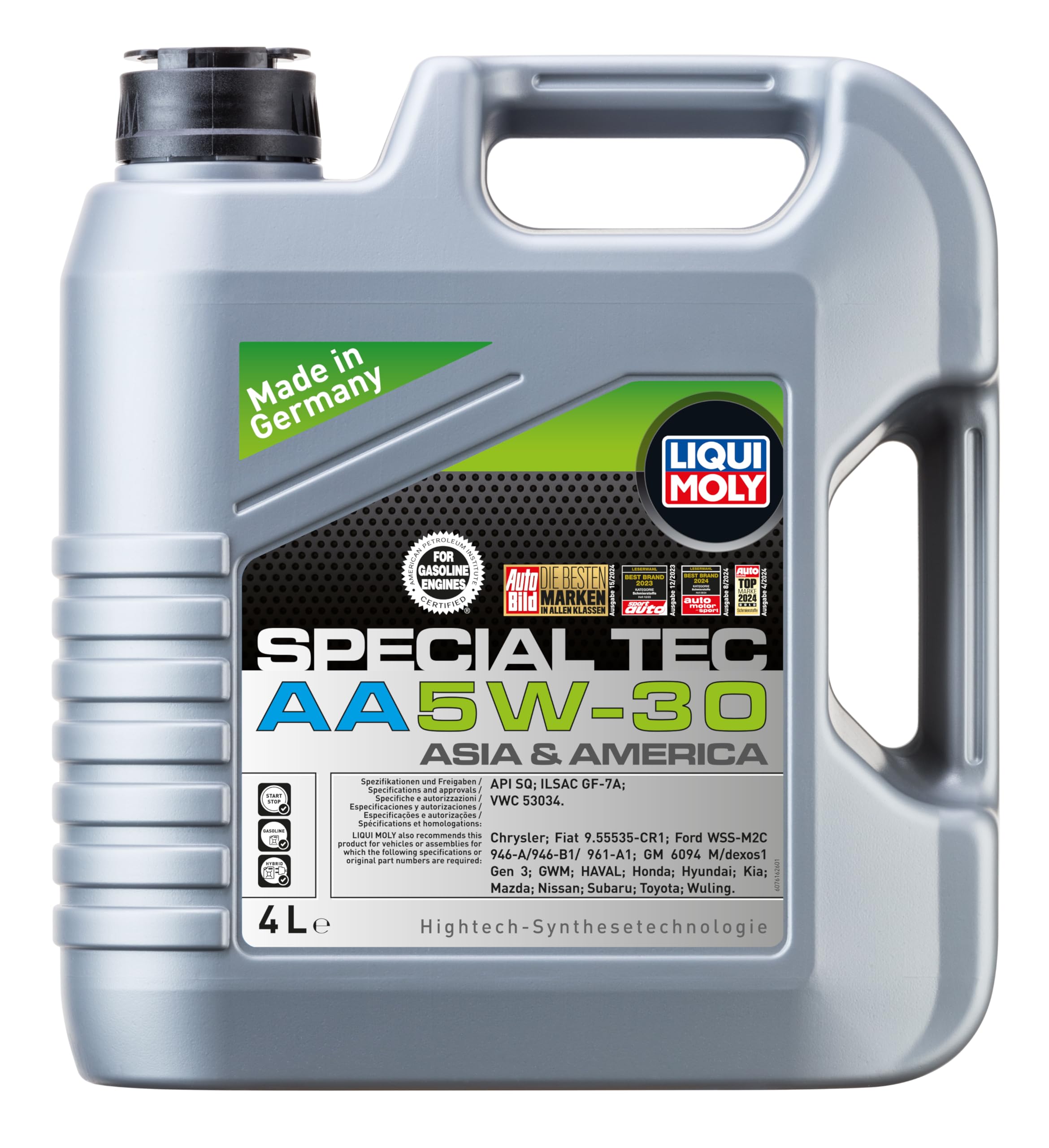 新品・未開封 リキモリ スペシャルテック AA 5W-30 4L Amazon | LIQUI MOLY (リキモリ) スペシャルテックAA 5W30 国産車