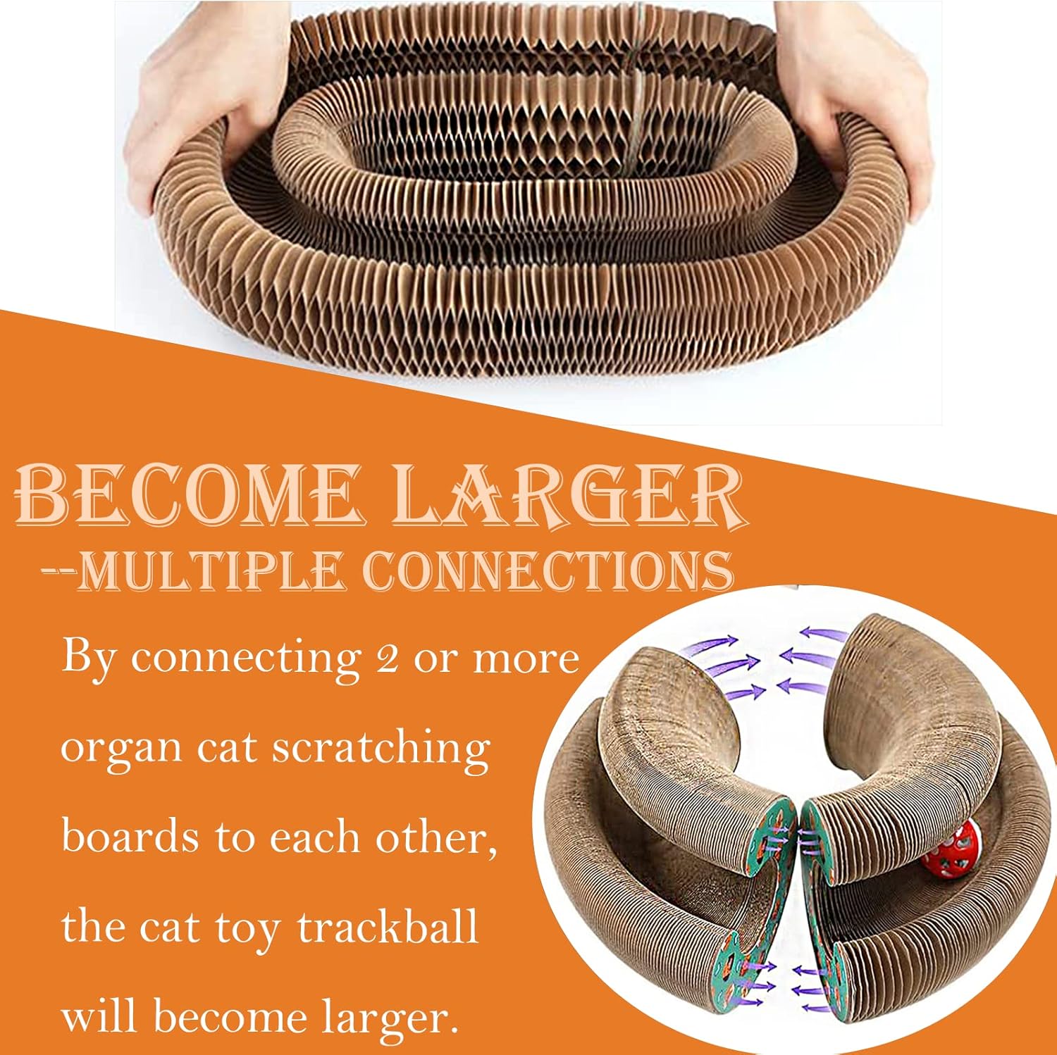 review Cat Scratching Board Corrugated Paper, Protects Furniture, Foldable Design, Fun for Cats, Portable