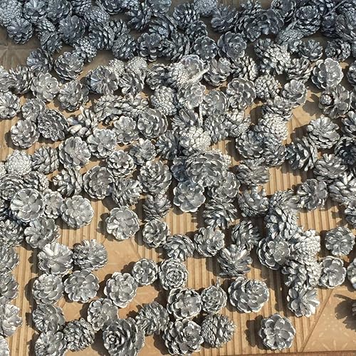 Miniatura 3 de CIUOSUN - Conos de pino, paquete a granel de piñas naturales para decoración de fiesta de árbol de Navidad, decoración de otoño e invierno,