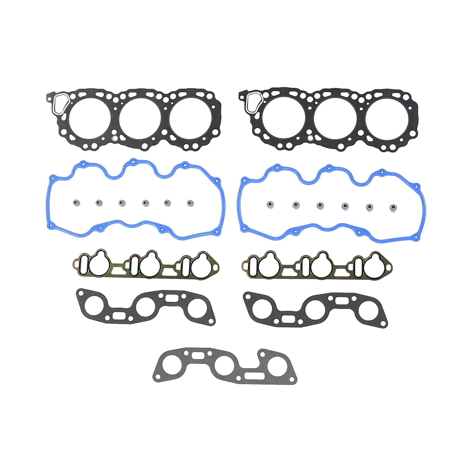 DNJ FGS6016 Full Gasket Set for 1986-1995 Infiniti, Nissan 200SX, 300ZX, D21 3.0L V6 12V SOHC 2960cc