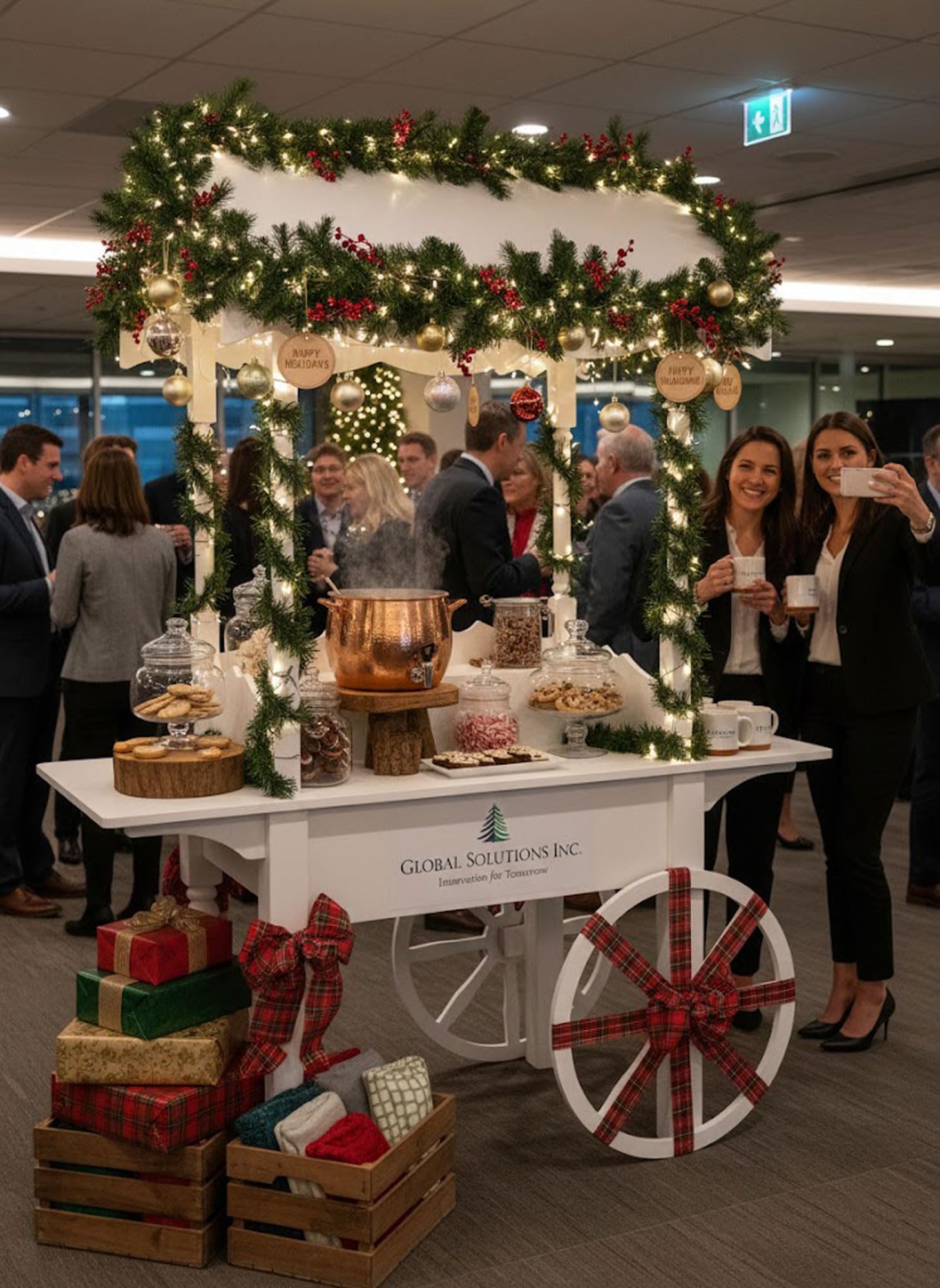 Carrito de caramelos blanco para bricolaje, mesa de 62 pulgadas, impresionante carrito de dulces para fiestas de cumpleaños, bodas y centros de mesa de baby shower, ruedas fijas para fotos