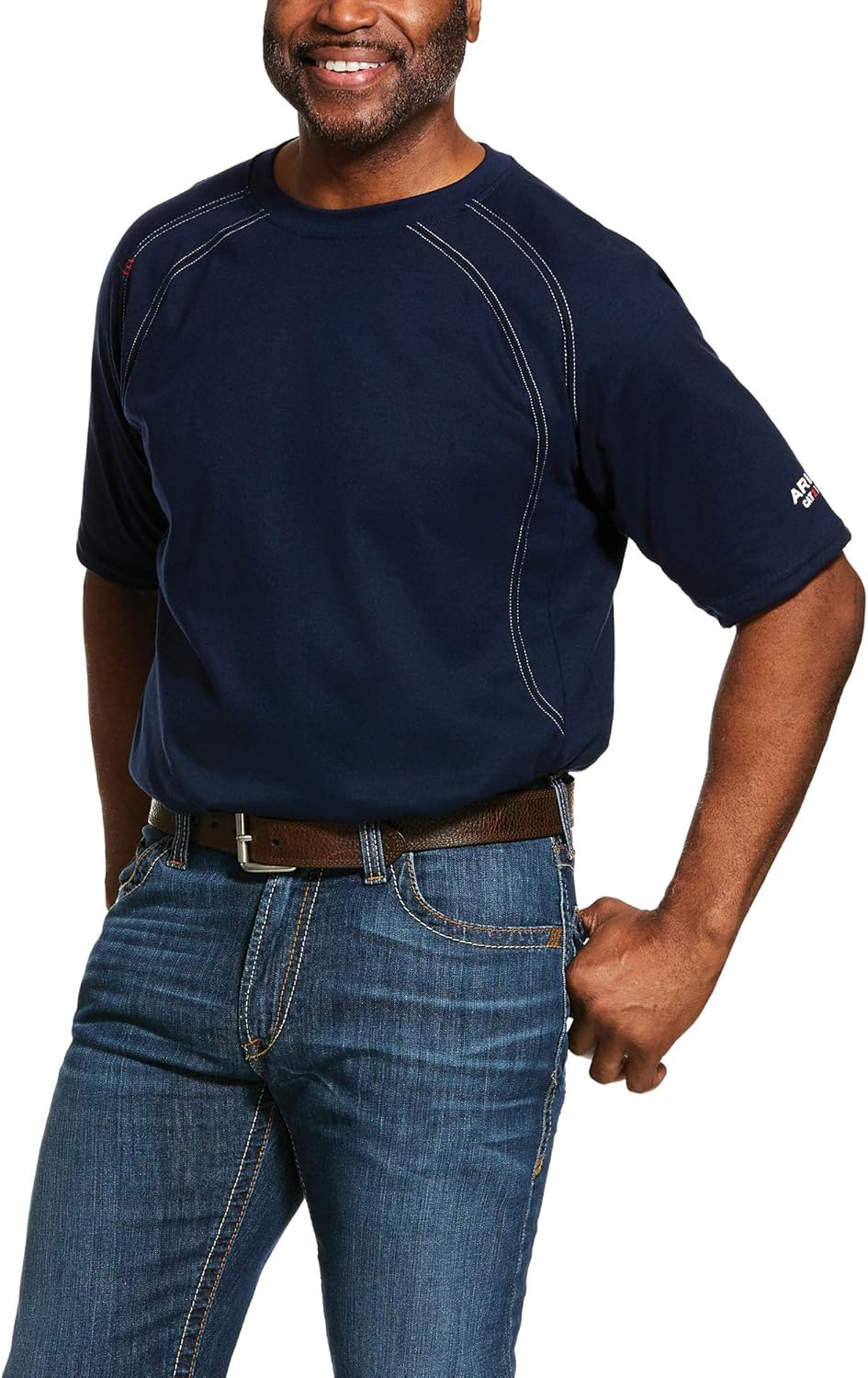 ARIAT SHIRT メンズ US サイズ: Small カラー: ブラック Ariat Male FR Rig Shirt J 並行輸入品