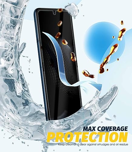 Miniatura 5 de Orzero Paquete de 3 protectores de pantalla compatibles con Motorola Razr 2023, Razr+  Razr Plus 2023 TPU (no vidrio), protector de pantalla de alta