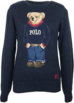 Amazon | ラルフローレン ポロ レディース ポロベアー クルーネック