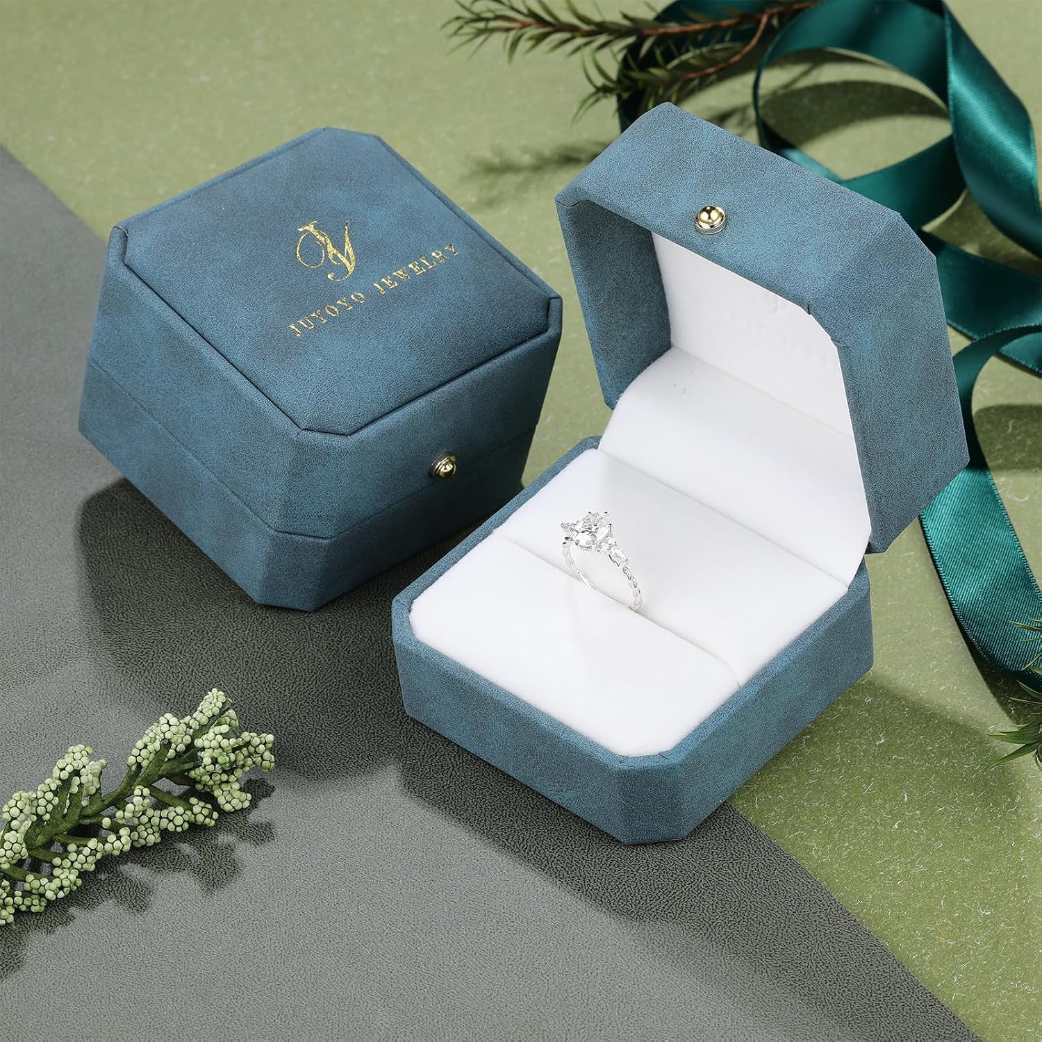 Moissanite Rings for Women,Diamond Engagement Rings 925 Sterling Silver/10K/14K/18K Gold Rings Wedding Bands for Women, Promise Eternity Ring Ideal for Her Size 3-10