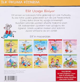 Elif Uçağa Biniyor: İlk Okuma Kitabım