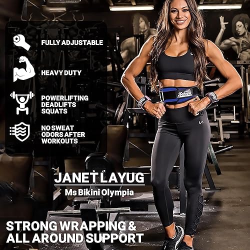 Miniatura 2 de Schiek Modelo deportivo 2004 Nylon 4 34" Cinturón de levantamiento de pesas - Negro