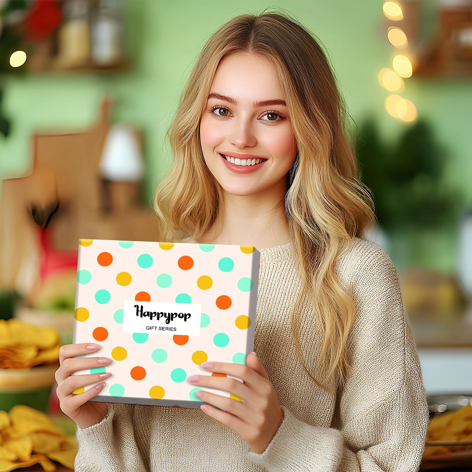 HAPPYPOP Funny Socks for Women Men - Donut Cookie Gifts, Ramen Pizza Socks for Teens