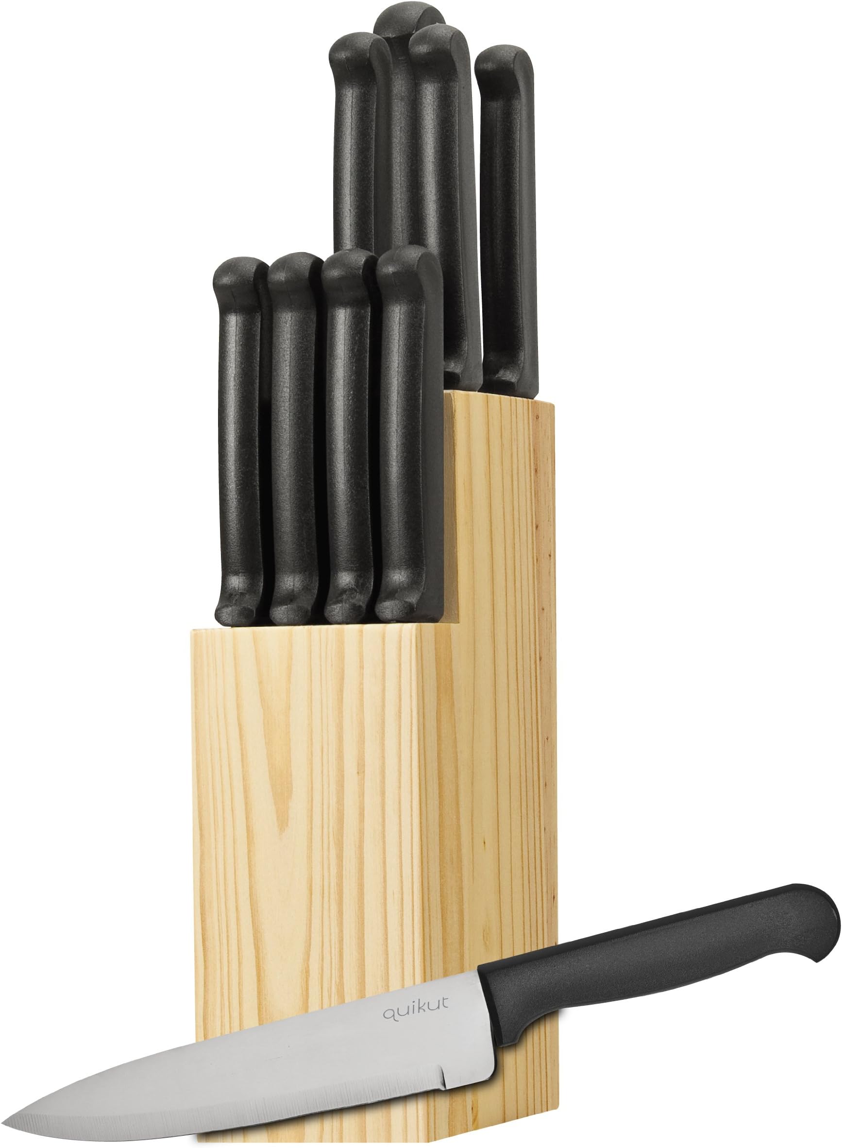 Quikut 03211 10-Piece Quikut Block Knife Set