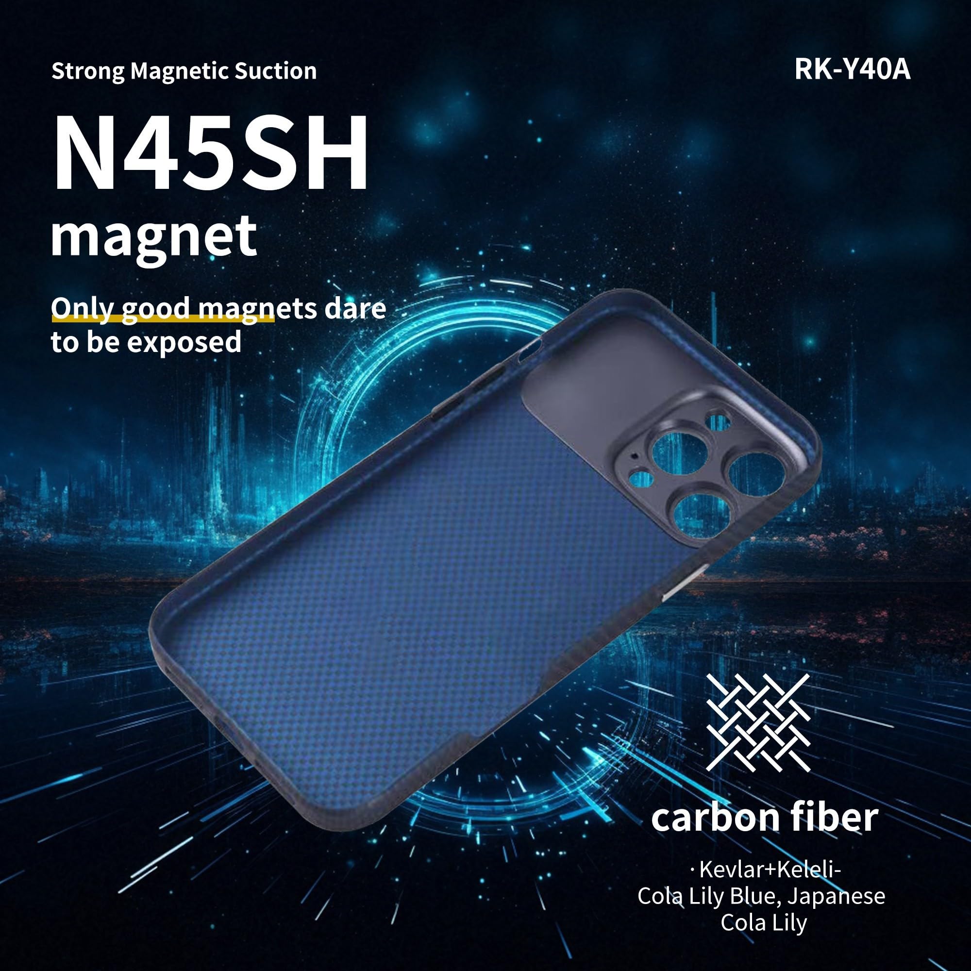 Custodia per smartphone per iPhone 16/15/14/13Pro: per schermo personalizzato, Push & More!(E)