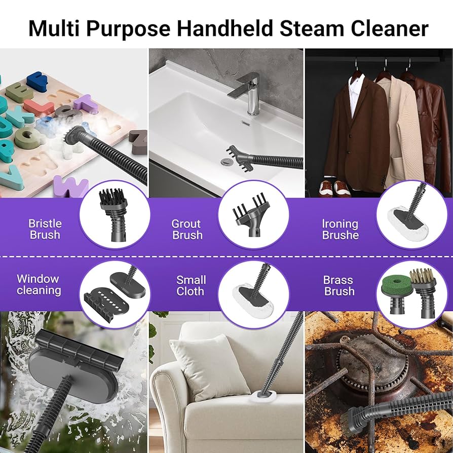 スチームプレッサー Amazon.com - Steam Mop for Floor Cleaning - 29 in 1 Heavy