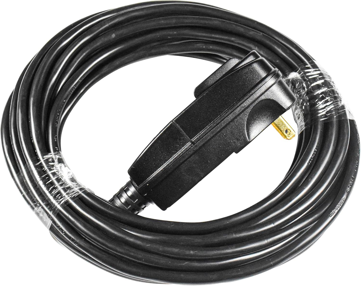 HQRP GFCI AC Power Cord Replacement for Ryobi, Homelite, Ridgid, Troy-Bilt, Echo, Powerstroke, Workforce, Blackmax Electric Pressure Washer 290426022, 2-Prongs, 36 ft, UL Listed