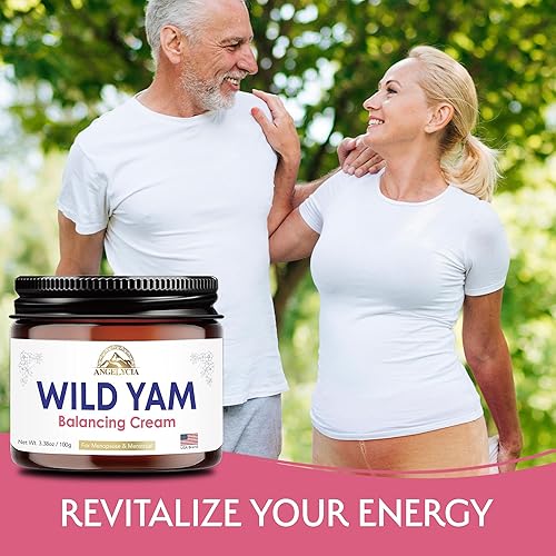 Miniatura 3 de Crema de ñame silvestre para el equilibrio hormonal  Equilibrio hormonal para mujeres  Crema de estrógeno  Crema de ñame silvestre 100% pura