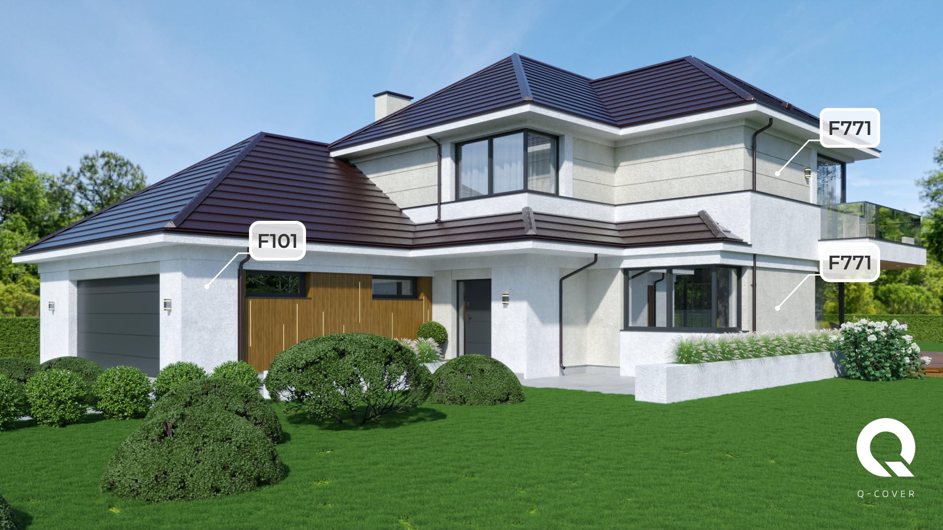 Intonaco In Resina Siliconica Bianco Velato Di Beige F771 7kg 1,5mm