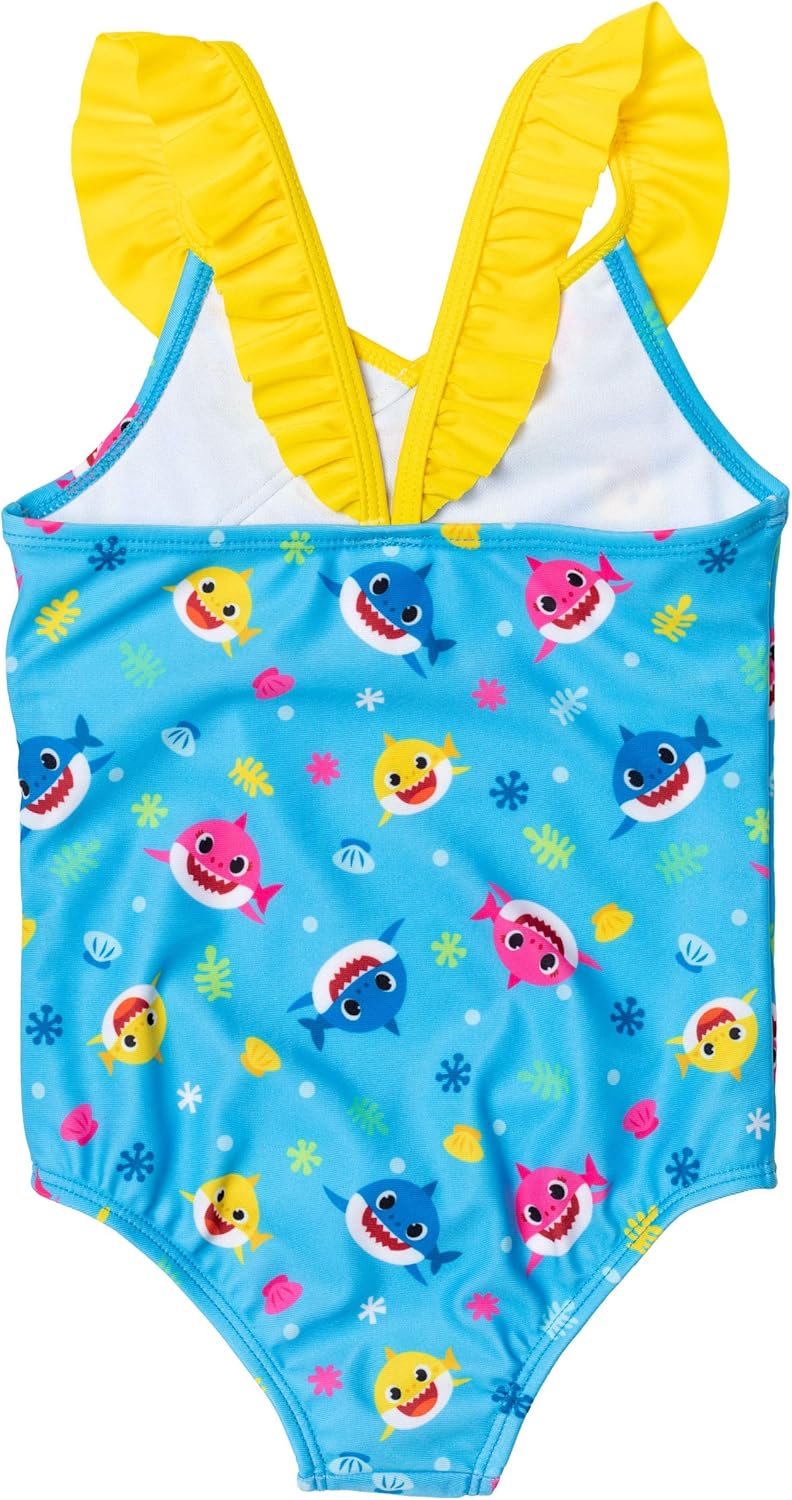 Baby Shark Daddy Shark Mommy Shark One-Piece Swimsuit: Clothing, Shoes & Jewelry