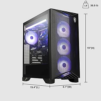 Amazon.com: msi Aegis ZS2 Gaming Desktop AMD 12-core Zen 5 Ryzen 9