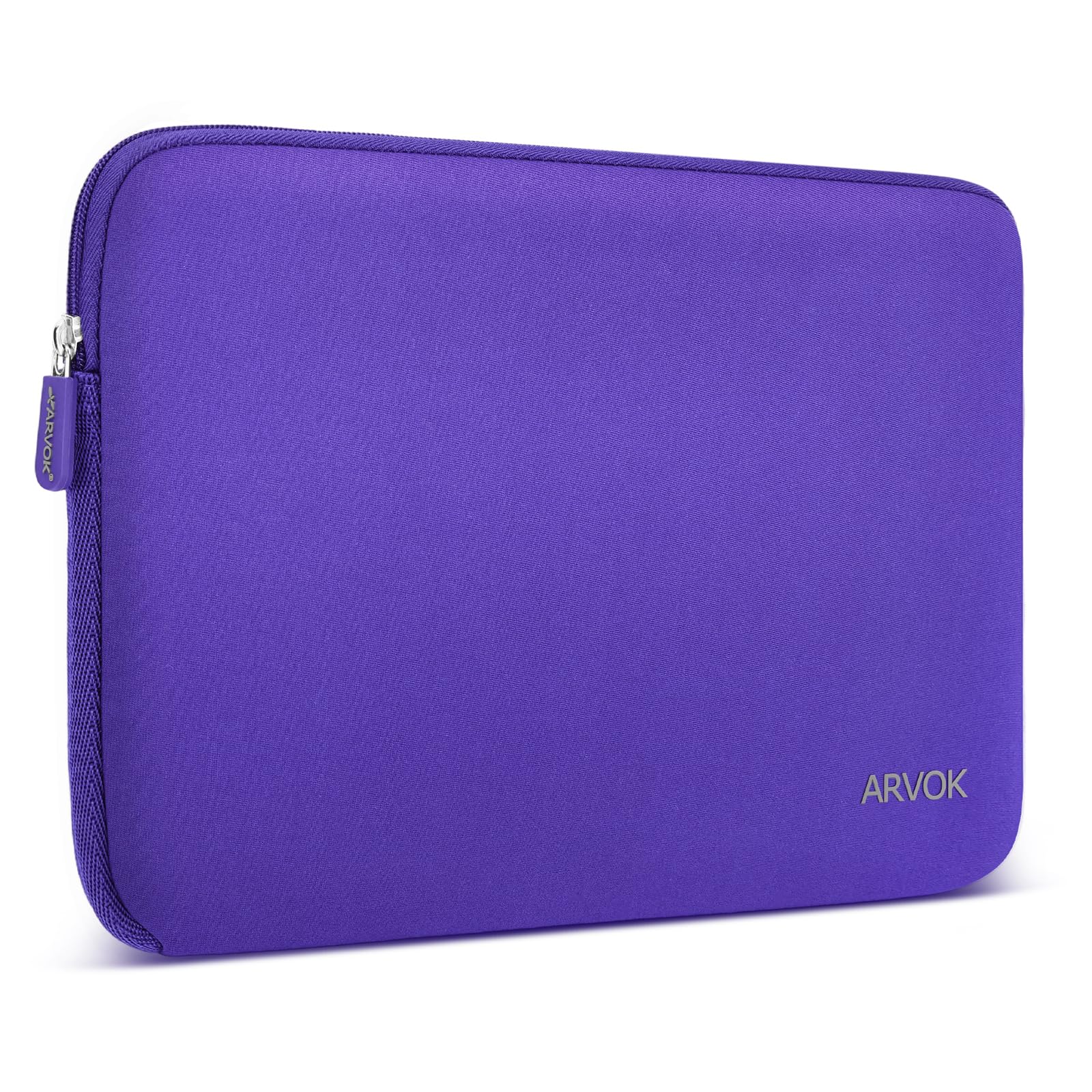 ARVOK Laptop Sleeve Ultra-Thin Case Water-Resistant Notebook Computer Pocket Tablet Briefcase Carrying Bag/Pouch Skin Cover for HP/Dell/Lenovo/Asus/Acer,Purple,15inch