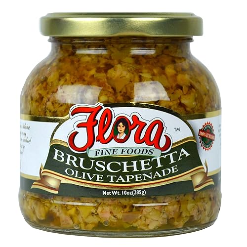 Flora Foods Tapenade Bruschetta de Oliva (10 oz)