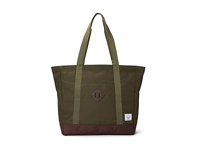 Herschel Supply Co. Heritage Tote Weekender/Overnight Luggage Ivy Green/Chicory Coffee, Fleece