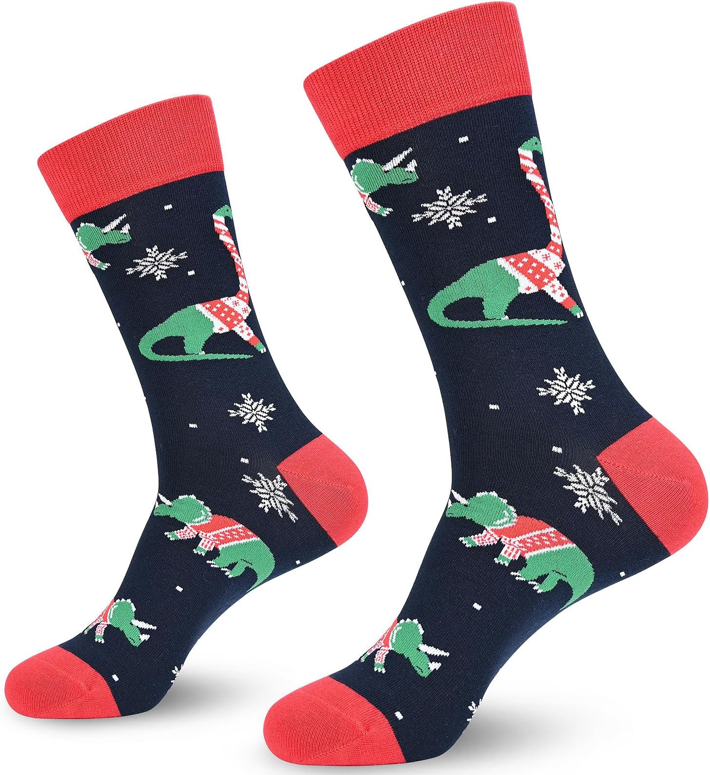 Novelty Socks Fun Dress Socks for Men Gifts for Dad Grandpa Colourful Breathable Funny Socks Cotton Crazy Socks Christmas Gifts for Men 6-11