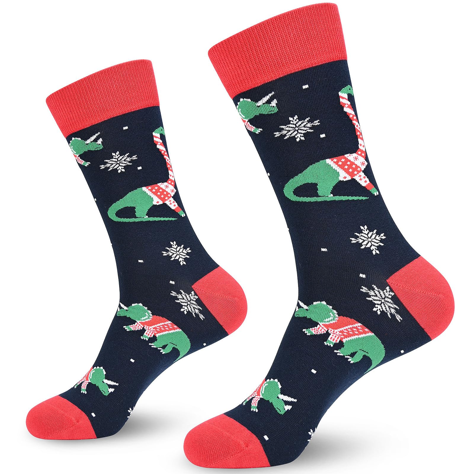 Novelty Socks Fun Dress Socks for Men Gifts for Dad Grandpa Colourful Breathable Funny Socks Cotton Crazy Socks Christmas Gifts for Men 6-11