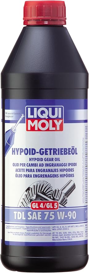 Amazon Liquimoly リキモリ Hypoid Gear Oil Tdlハイポイドギアオイル Sae 75w 90 1l 1407 車用エンジンオイル 車 バイク