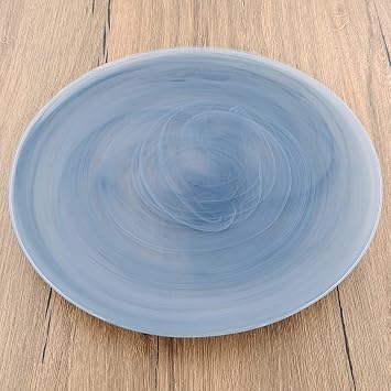 Red Pomegranate NUAGE 11" Dinner Plate Set of 4 Graphite