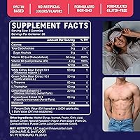 Vista 6 de Gomitas quemadoras de grasa nocturnas con melatonina para apoyar el sueño y la pérdida de peso Supresor del hambre y refuerzo del metabolismo