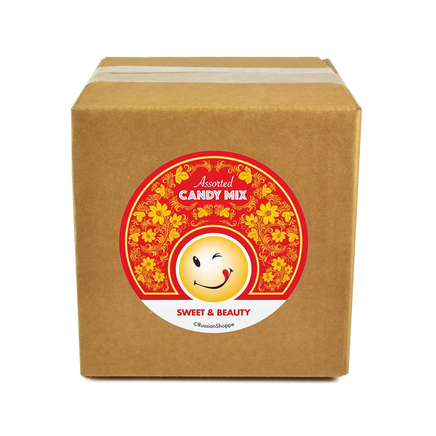 Best Russian Candy "Korovka" Set - Souffle, Wafer, Taffy - 2 LB (1 KG) | Party Candy Mix