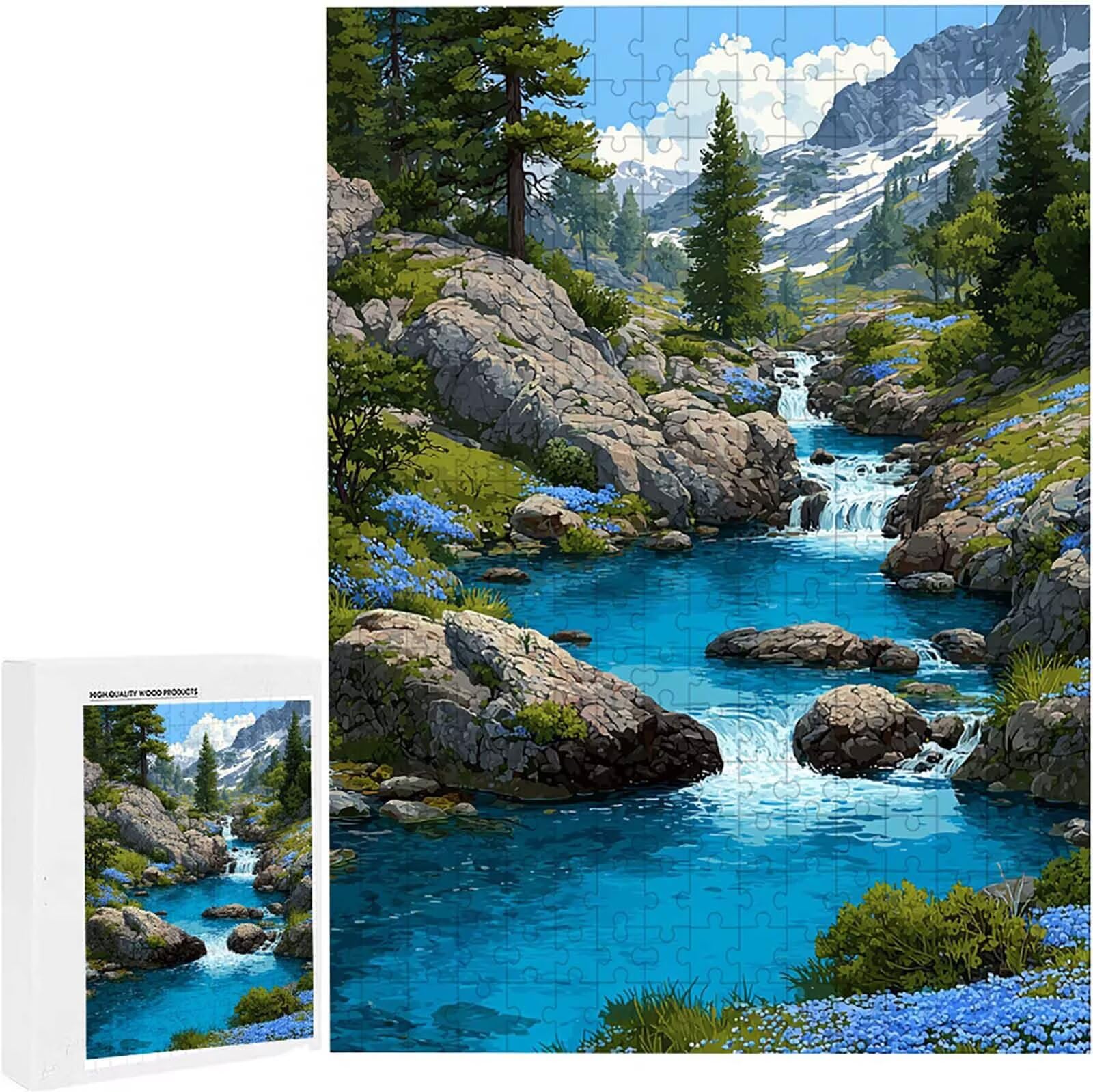 Puzzle 2000 sztuk Puzzle dla dorosłych 100 x 70 cm Gra edukacyjna Puzzle dla dorosłych i dzieci w wieku 14 lat, kreatywny prezent dla relaksu - PjY8402 Q-K