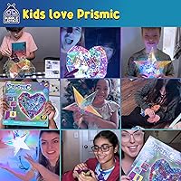 Vista 8 de Prismic Make Your Own - Luz de mesa de corazón 3D para niñas, regalos de San Valentín para decoración de habitación de niños, regalo para niñas