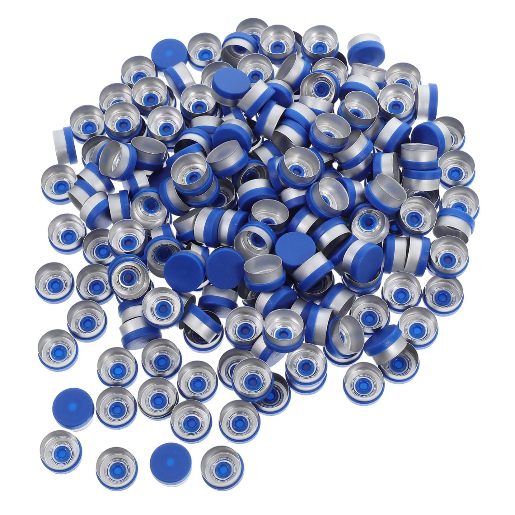 Anneome Effortless Bottles: 200pcs Aluminum Flip Caps for Glass Vial Seal for Headspace Vial Bottle Caps Replacement