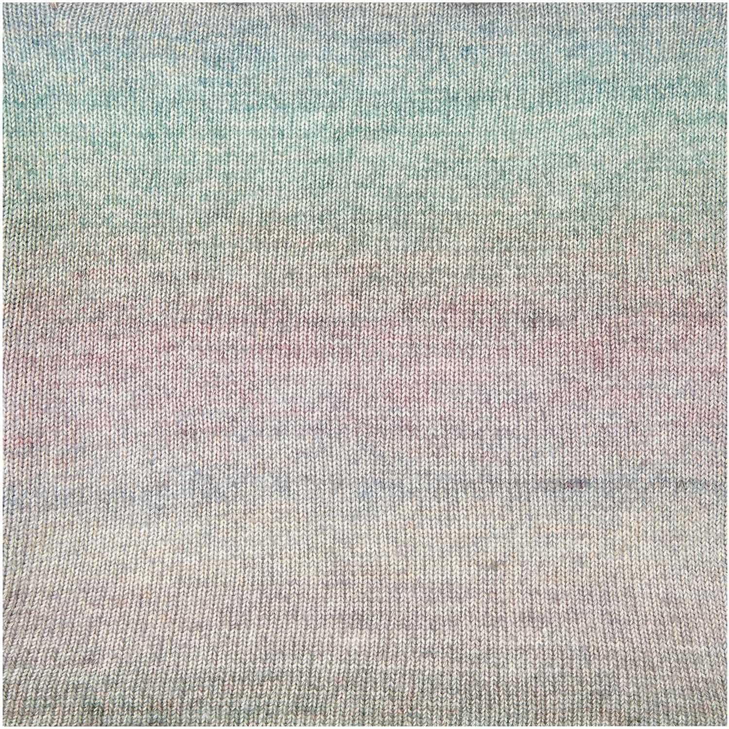 Rico Design CREATIVE PAINTED POWER COTTON DK EARTHY RAINBOW Premium Wolle 5 x 100g Farbverlaufsgarn für luftige Kleidung Tücher und kreative Sommerprojekte mit mySearose Label
