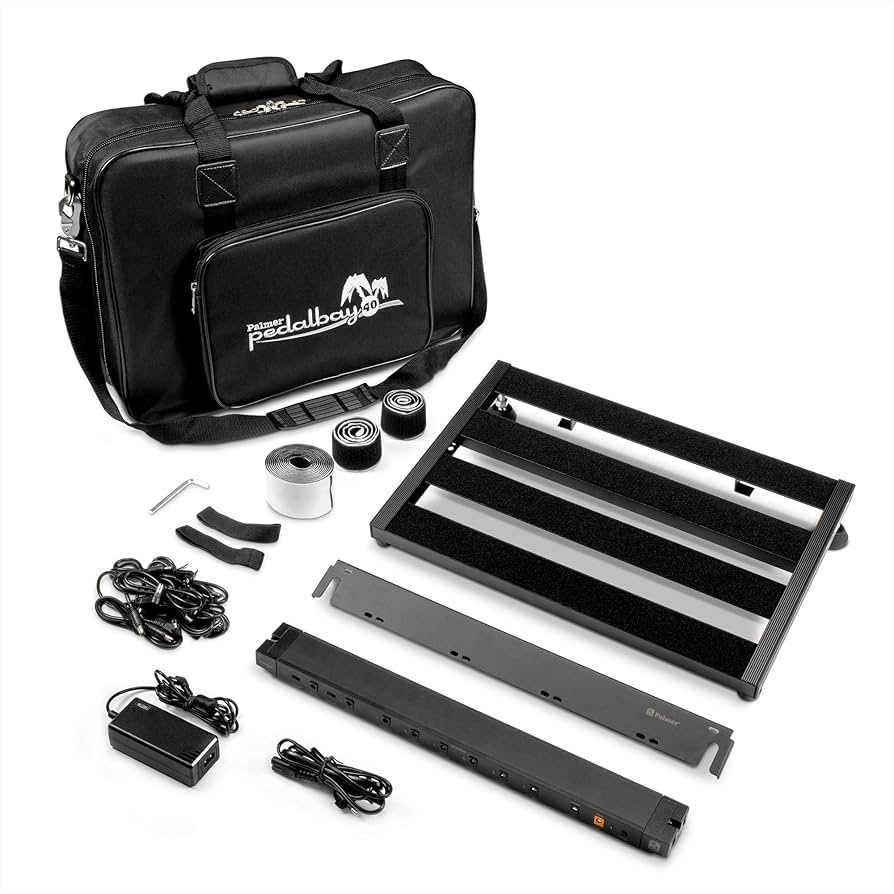Amazon.com: Palmer PEDALBAY40PB Pedalboard incl.WTPB40