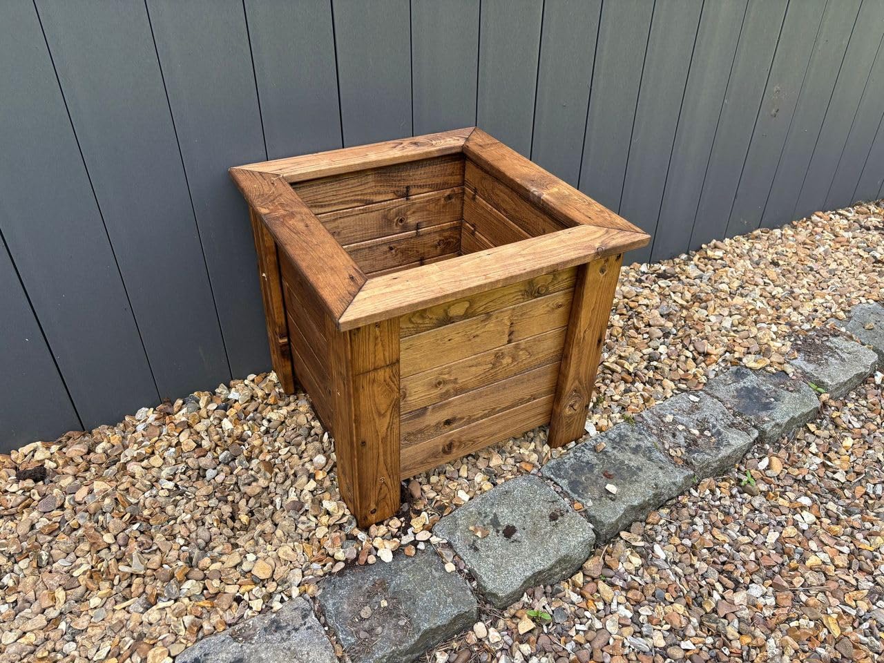 Charles Taylor Garden Furniture Brown Charles Taylor Prestbury Raised Square Planter Large