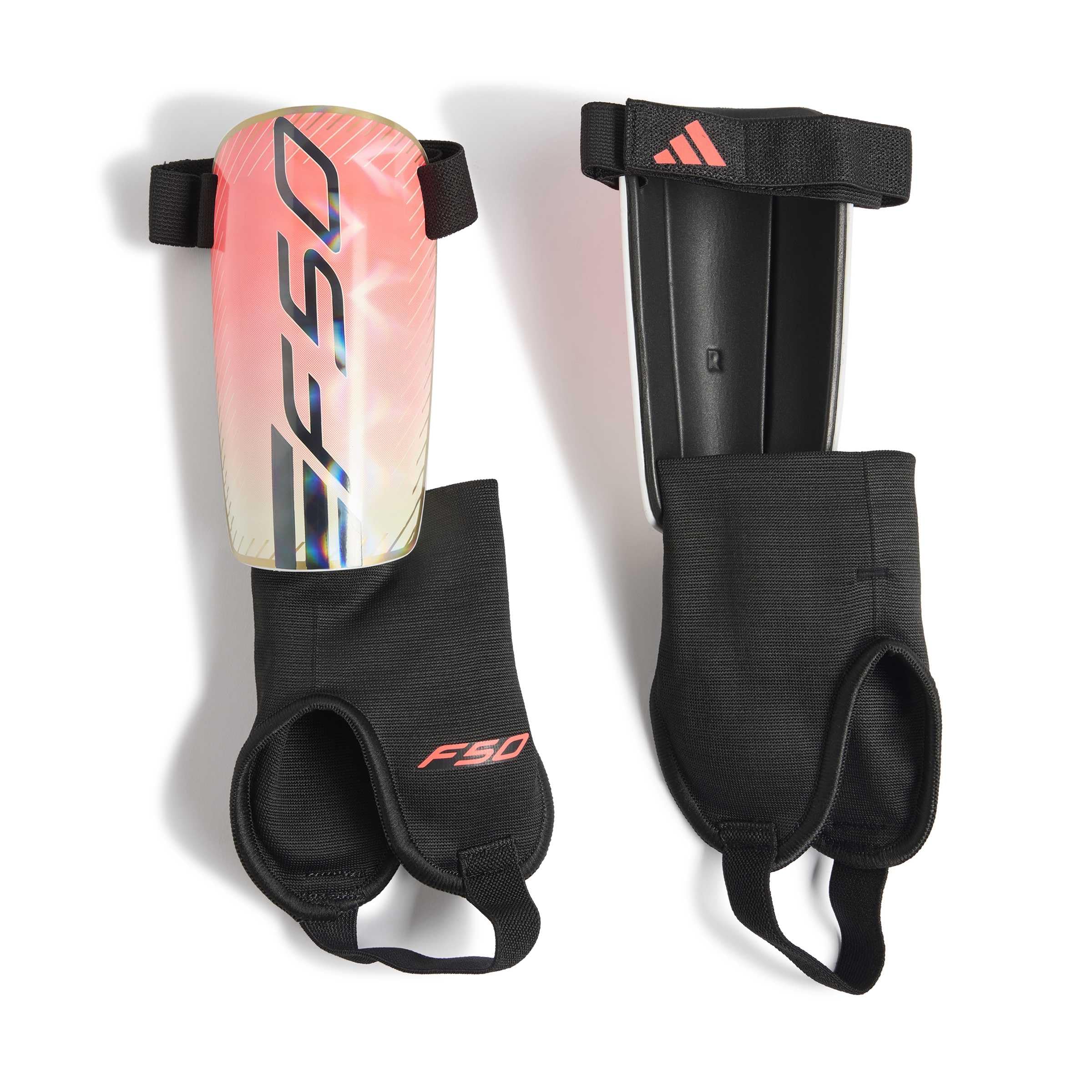 adidas Unisex F50 Match Shin Guards Shin_Guard, Solar Turbo/ivory/gold met., S