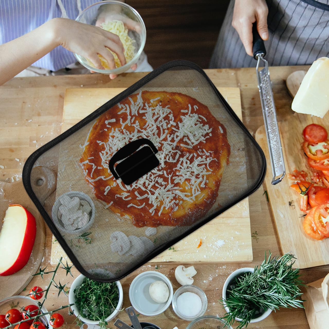 Copertura per Alimenti in Rete di Metallo Rettangolare, Copripiatto Protezione Contro Insetti, Riutilizzabile per Picnic, Feste all’Aperto e Uso Domestico