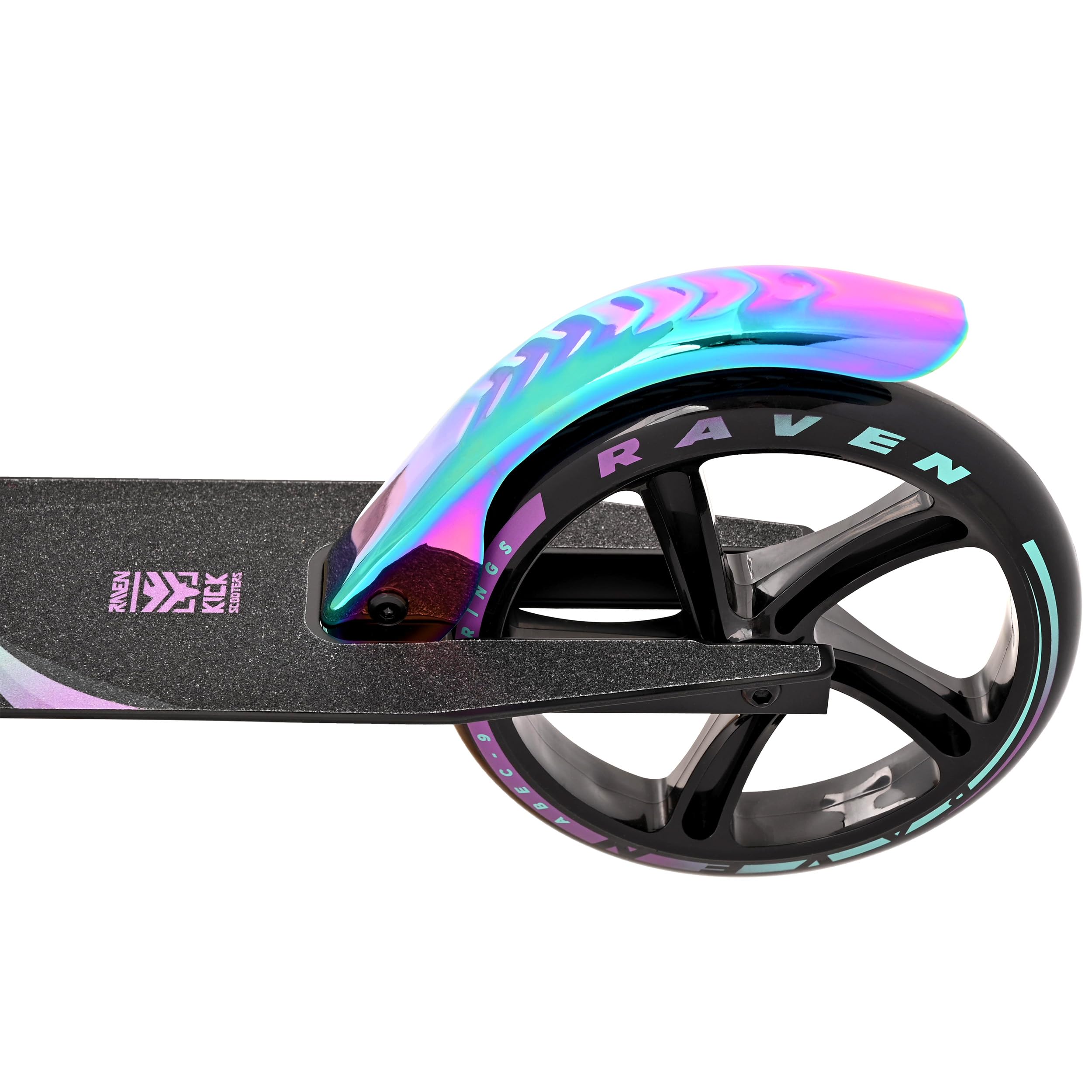 RAVEN Scooter Roller Tretroller Kickscooter für Kinder Erwachsene |klappbar | höhenverstellbar | Tragegurt | Klingel | Flaschenhalter