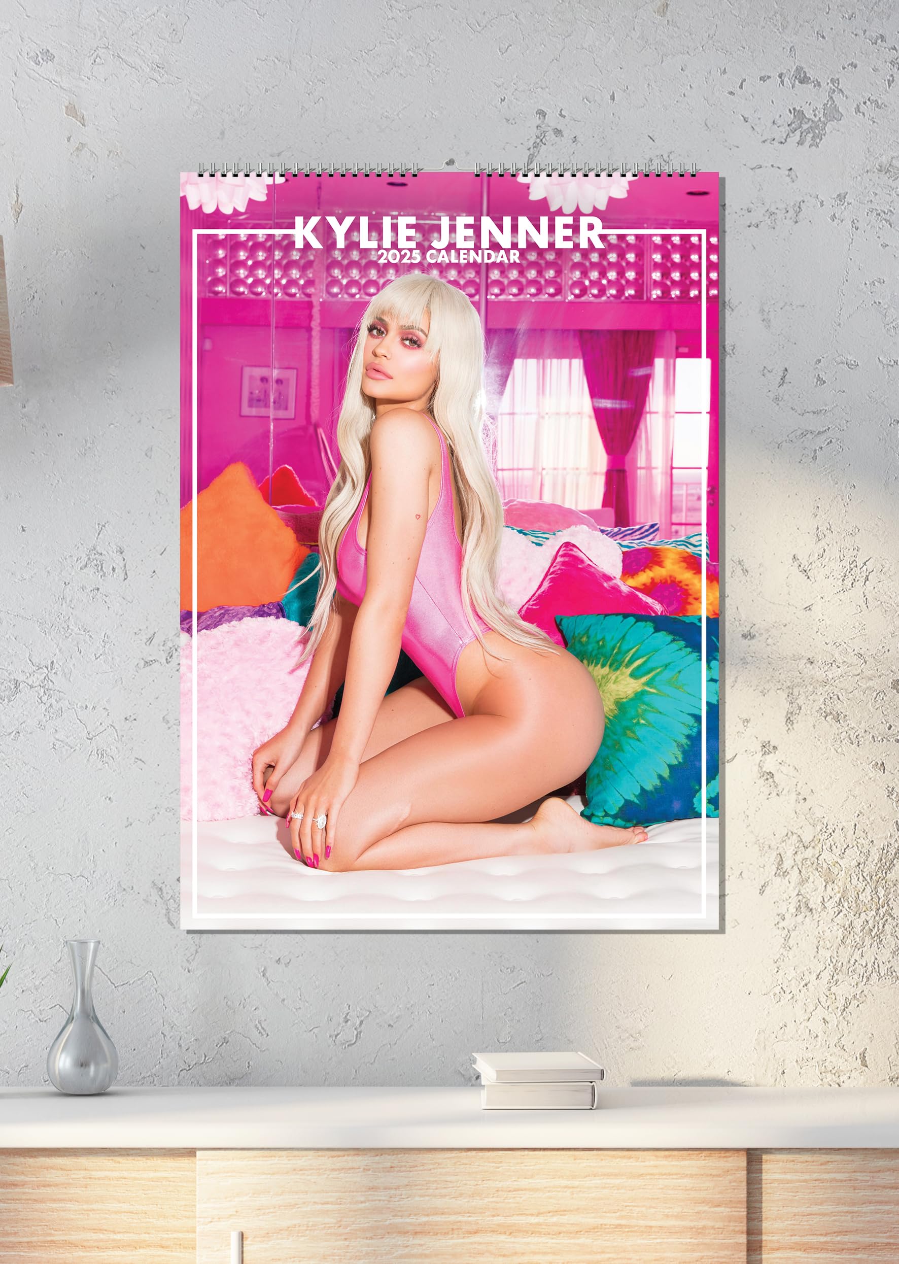 Kylie Jenner 2025 A3 Size Wirobound Calendar BigaMart