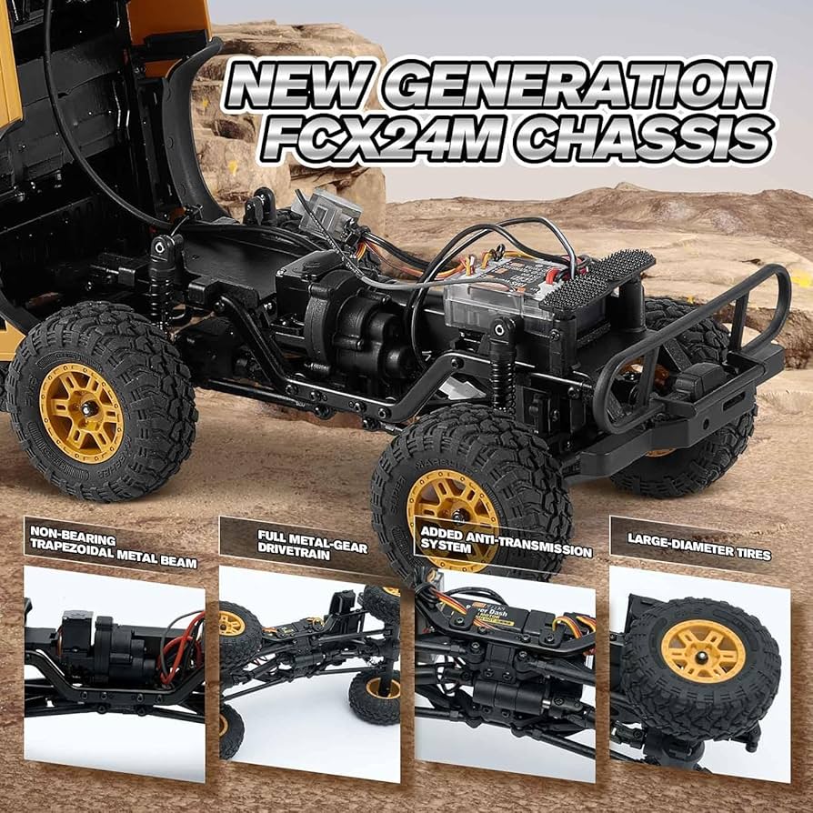 Amazon.co.jp: FMS 1/24 RCクローラー RTR FCX24M ランドローバー