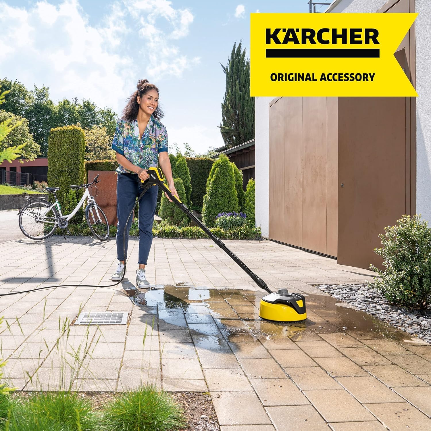 Amazon.co.jp: ケルヒャー(Karcher)【駐車場・ベランダ洗浄セット
