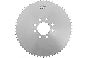 40-Tooth 420-Chain Steel Go-Kart and Mini Bike Sprocket