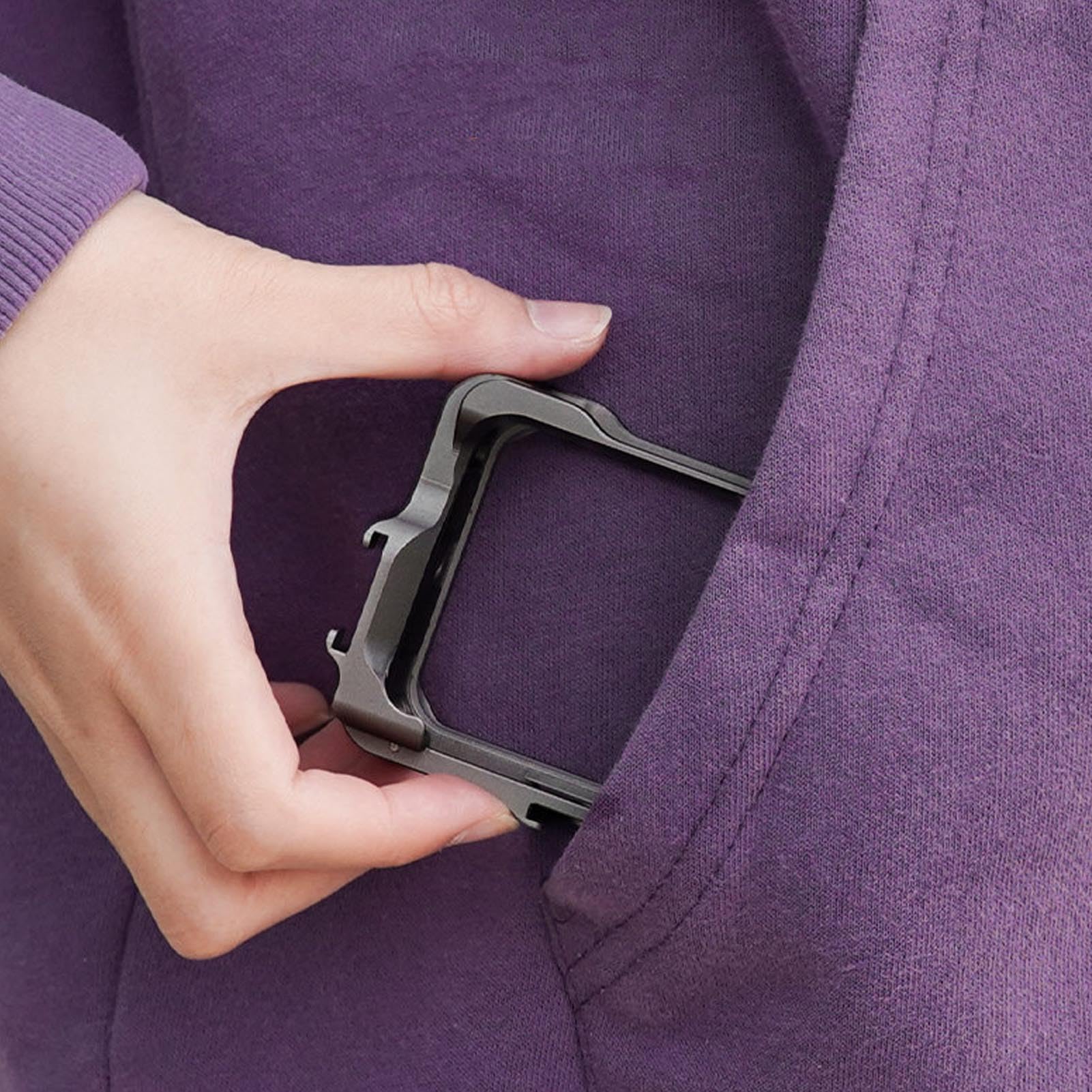 Jaula de Marco de Aluminio para Ace Pro 2, Jaula de Marco de Utilidad de Liberación Rápida, Funda Carcasa Protectora, con Soporte de Zapata Fría
