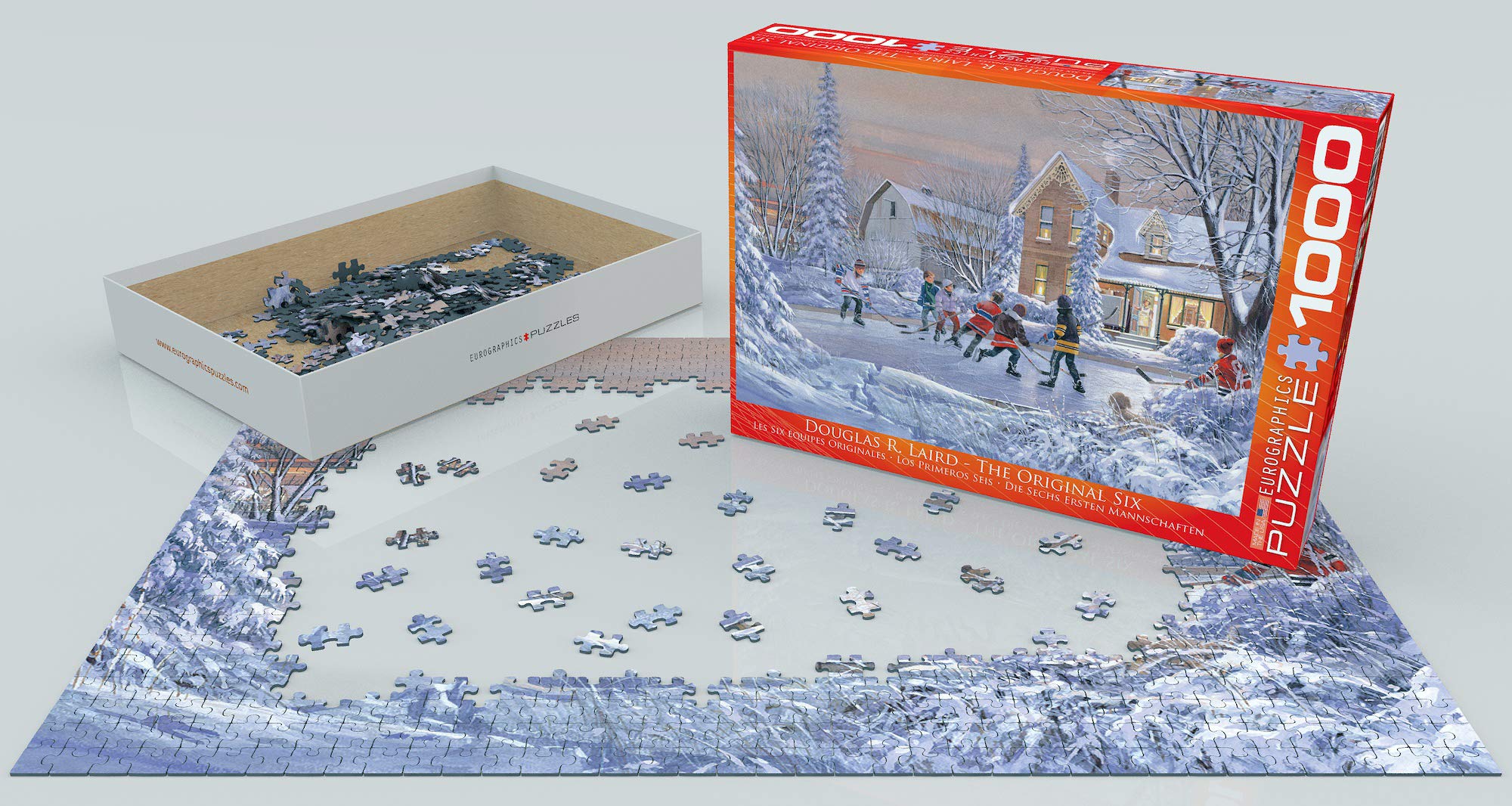 Eurographics 6000-0612 Puzzle The Original Six (1000 pièces)