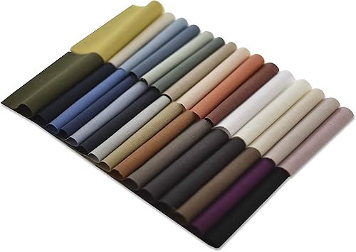 Miniatura 2 de COTTONVILL Tela de lavado biológica sólida de mezcla de lino 11 yardas, 05-melocotón suave