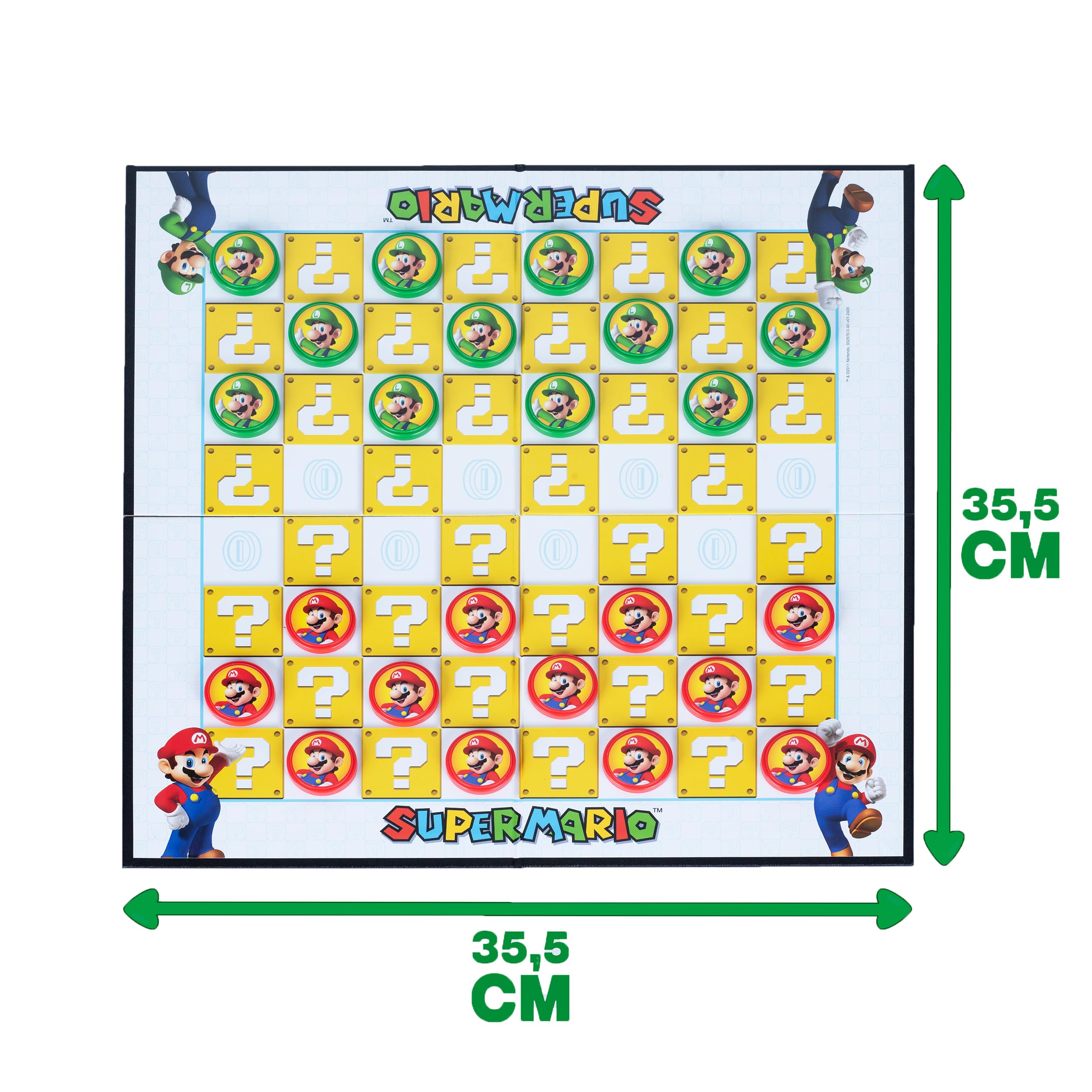 Super Mario Draughts gra planszowa | tematyczne zabawki Super Mario, prezent, klasyczne warcaby, gra planszowa